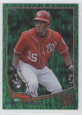 2013 Topps Emerald Foil Eury Perez #170 2k3