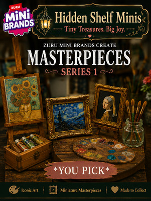 Zuru Mini Brands Create MASTERPIECES Series 1 *YOU PICK*
