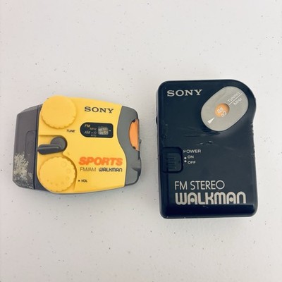 Lot Of 2 Sony Walkman Pocket Radios SRF-88 & SRF-36 - Tested | eBay