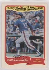 1985 Fleer Limited Edition Baseball Superstars Box Set Keith Hernandez #12 0y3