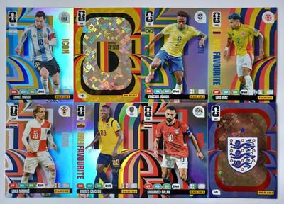 Panini FIFA WORLD CUP 2026 Adrenalyn XL Karten - #10 - #177 (bis zu 75% Rabatt)