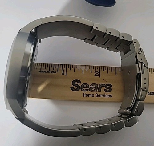 Aragon Ultra Open Heart Blue Dial Face Watch SII NH38A Wing Engineered Japan Mvt - Picture 15 of 20