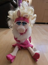 Disney Store Parks Miss Piggy Muppets 20" Pink Dress Plush Gown Doll