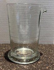 Vintage KODAK Darkroom Chemical 16 oz. Measuring Glass Beaker Cup