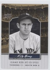 2008 Upper Deck Yankee Stadium Legacy Lefty Gomez #YSL820 HOF 0a1