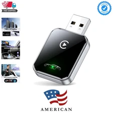 Wireless CarPlay Adapter for iPhone, Convert Wired to Wireless CarPlay Adapte...