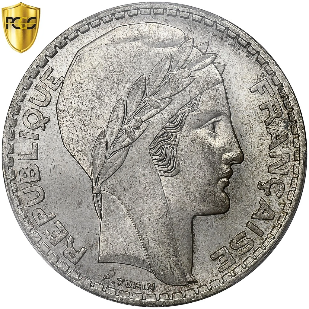银色1934 年法国硬币| eBay