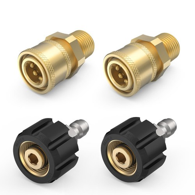 #ad Pressure Washer 1 4 Quick Connect Fittings M22 14mm to 1 4quot; Quick Connect K $17.13