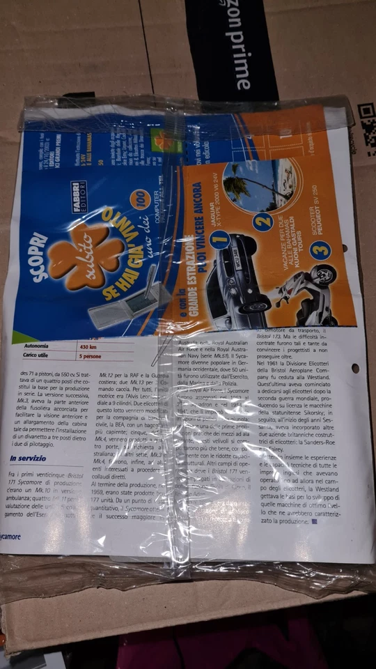 Modellino Aereo Militare Fabbri Scala 1:100 - Immagine 4 di 4