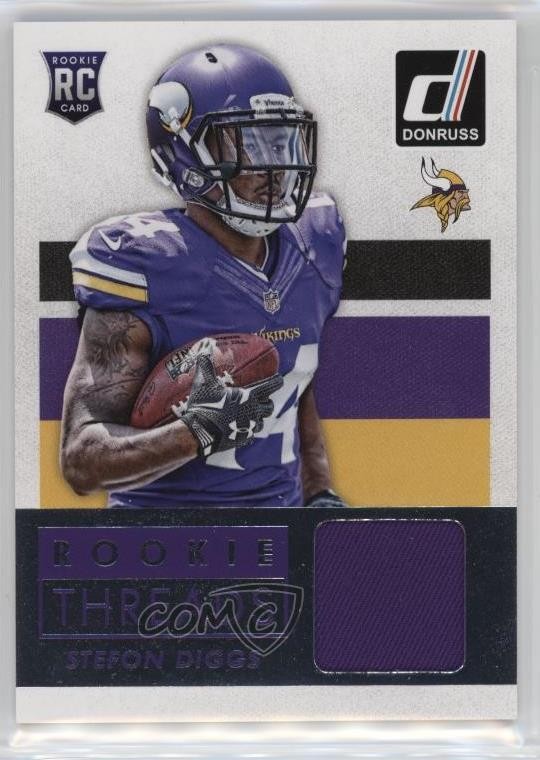 Stefon Diggs Donruss Rookie Threads #SD Base
