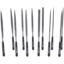 Image of KS Tools Needle Files Set, 12 Pcs, 145mm
