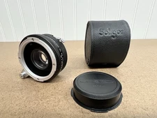 Vintage Soligor 2X Teleconverter for Miranda SLR Cameras with Case & Caps