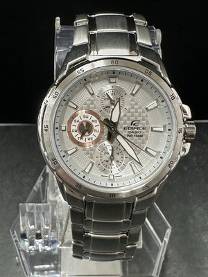 Casio Edifice EF337D-7A Stainless Steel Band Men s Watch