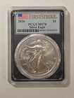 ⚡️2026- American Silver Eagle MS-70 PCGS (FirstStrike®)⚡️