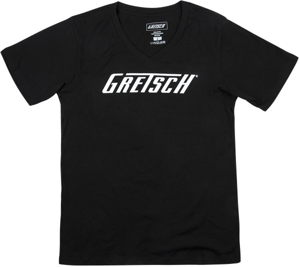 Женская футболка с графическим логотипом Gretsch черного цвета - Womens Extra Large #9228005706