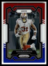 2023 Panini Prizm #273 Tashaun Gipson Red White and Blue