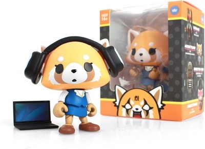 AGGRETSUKO RETSUKO NEW Loyal Subjects Vynil 3.8'' Figure W/ Notebook