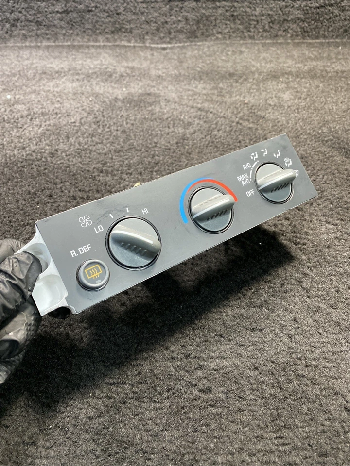 Chevrolet Astro 1996-2005 interruptor de control de temperatura climatizada OEM 16238435 Foto 2 de 4