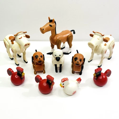 Vtg Fisher-Price Little People Play Family Farm #915 Animal Figures - You Pick