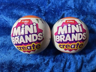 Zuru Mini Brands Create Master Chef Lot Of 2 New 