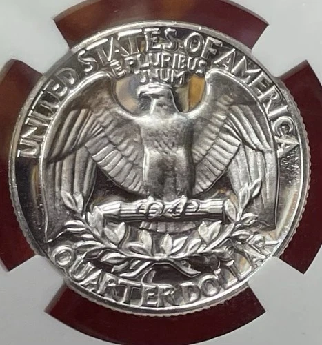 1963 NGC PF66 Washington Quarter - 90% Silver Melt: $19.83 At listing