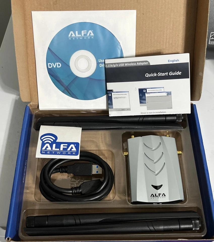 Alfa AWUS1900 802.11ac 1900 Mbps Dual band 2.4/5 Ghz Wi-Fi USB Adapter AC1900 - Image 2 of 4