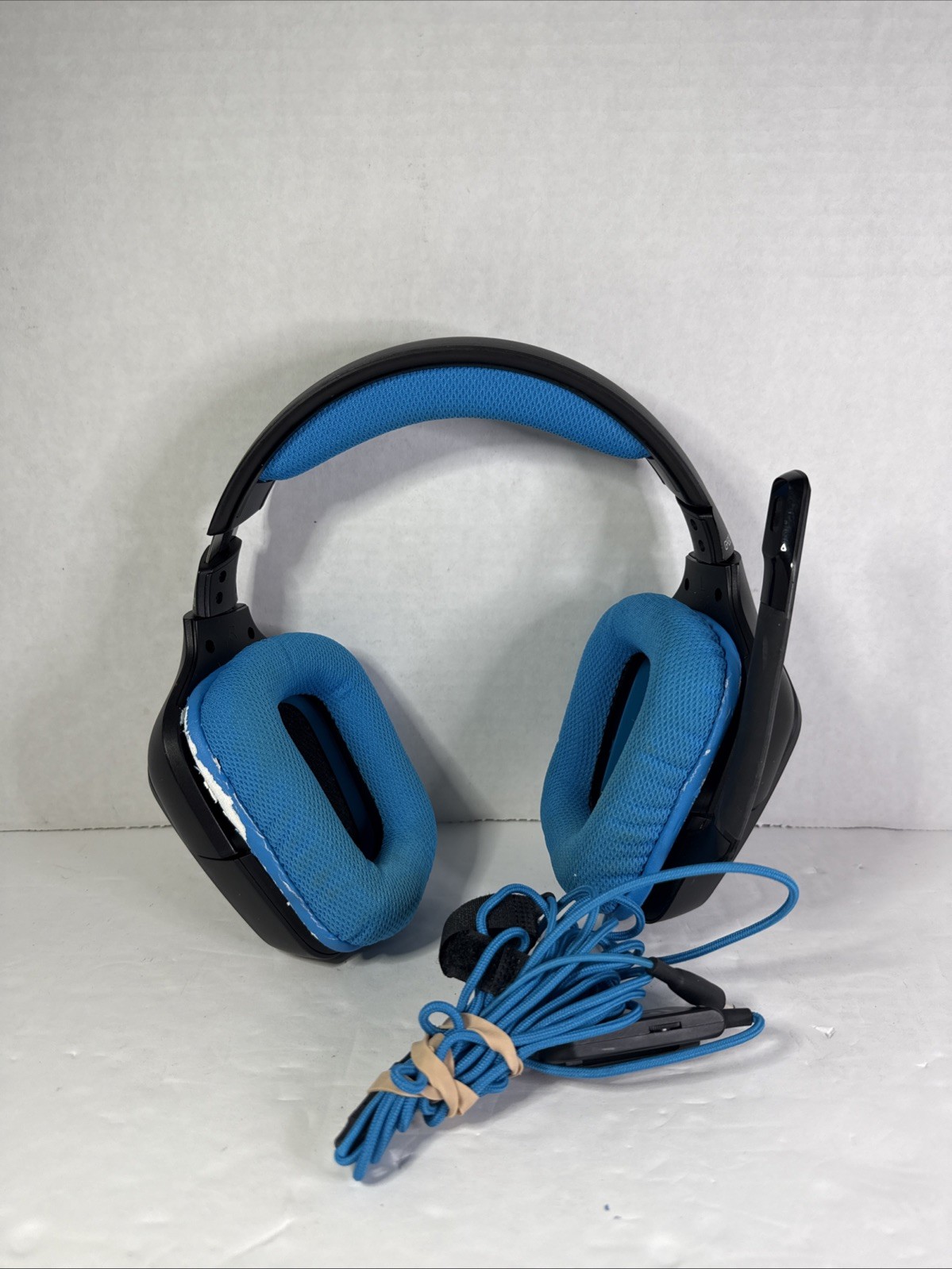 Logitech G430 Black/Blue Over the Ear Gaming Headset Wired