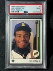 PSA 9 1989 Upper Deck Ken Griffey Jr #1 MINT Graded Seattle Mariners HOFer