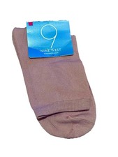 NWT Nine West Trouser Thin Dress Socks Womens 6-10.5 Shoe Purple