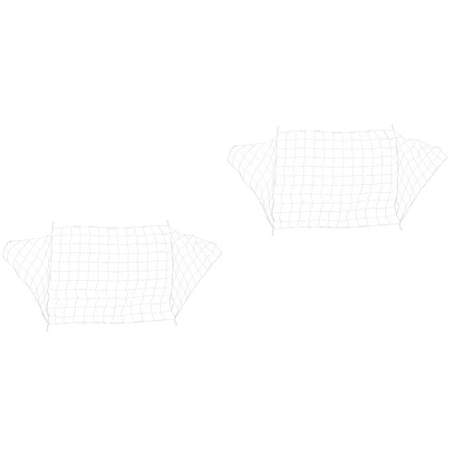 2 Pack Football Goal Network Soccer Nets for Backyard Kickback Durable - Picture 12 of 12