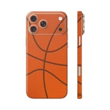 Phone Skin/Phone Wrap For iPhone, Samsung & Android Basketball leather Skin