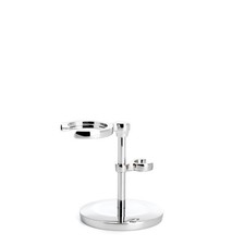 Chrome Stand for Traditional Classic Series Safety Razors Shaving Brushes...