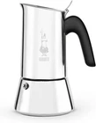 Bialetti New Venus Stovetop Induction Espresso Coffee Maker, 10 Cups, Silver