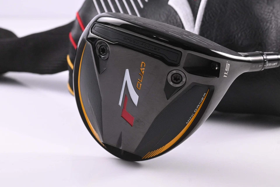 Taylormade R7 Quad Mini Driver / 11.5 Degree / X-Flex HZRDUS Gen5 Black 70 Shaft - Image 2 of 4