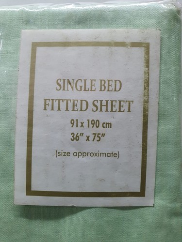 Laura Secret Home Furnishing hochwertiges Einzelbett Spannbetttuch 91 x 190 - Bild 4 von 4