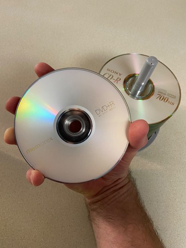 Qty 75 Sony CD-R Blank Discs 700MB 80min + 24 Memorex Dvd+R 120m, Unused - Picture 3 of 3