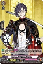Bushiroad Cardfight Vanguard Akashi Kuniyuki Kiwame D-TB04/022EN RR Touken Ranbu