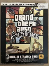 Signature Series: Grand Theft Auto: San Andreas Strategy Guide Book w Poster Map