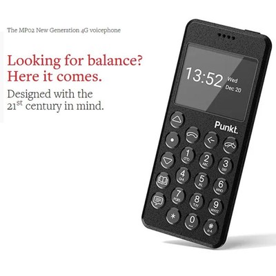 Punkt. MP02 New Generation - 16 GB - Black (Unlocked) for sale 
