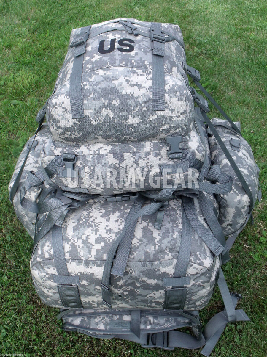 US ARMY MOLLE II SDS ACU RUCKSACK digital ASSAULT 3D BACK PACK, USGI BUG  OUT +++