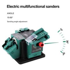 Multifunctional Electric Drill Bit Sharpener Bench Mounting Sharpening New
