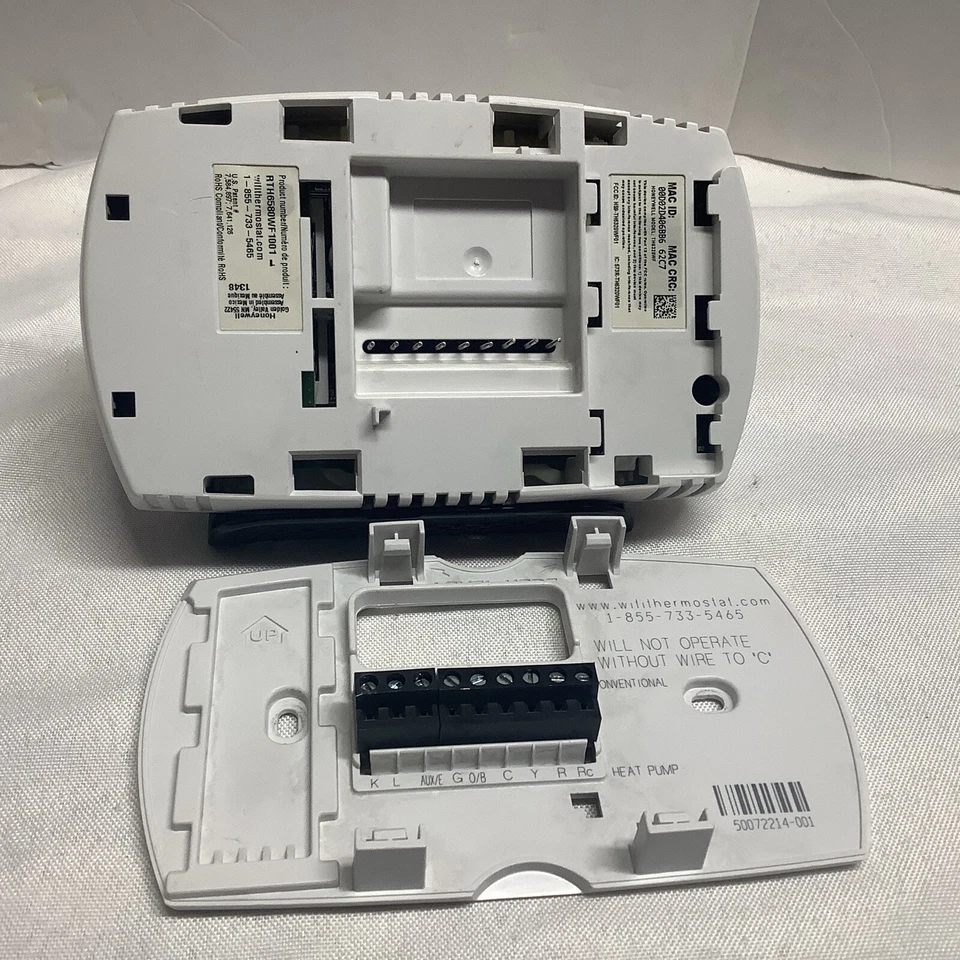 Honeywell Home Wi-Fi 7-Day Programmable Thermostat RTH6580WF1001 - Image 2 of 4