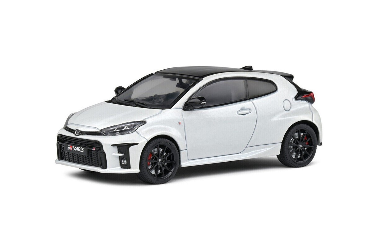1/43 Toyota Yaris GR Turbo 261hp AWD 2020 White Diecast Model by