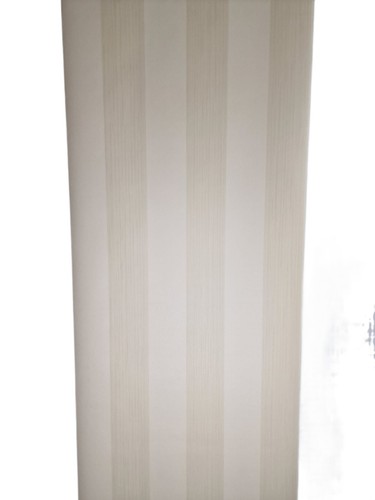 Sanderson Fenton Striped Vinyl Wallpaper Beige Cream 10m Roll 52cm Wide Washable - Picture 15 of 16