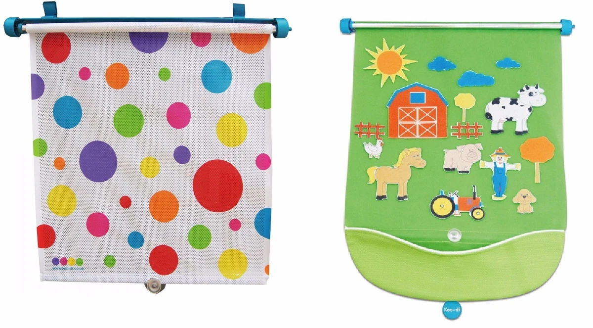 Koo Di SUN SHADE Baby Toddler Kid Car Travel Accessory Sun