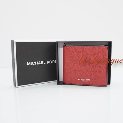 michael kors slip on mens red