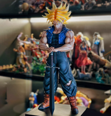 Dragon Ball Z Trunks 25cm/9.84in Anime Figure Future Trunks Action