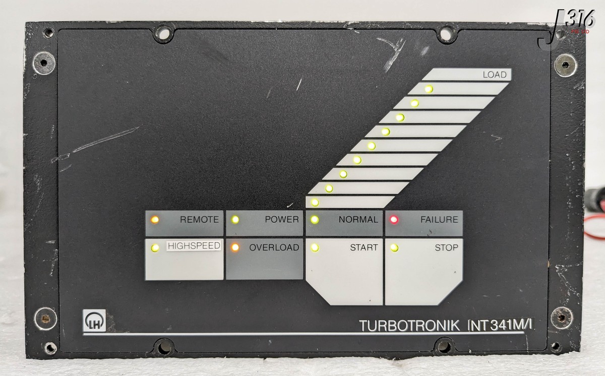 35331 LEYBOLD TURBOTRONIK TURBO PUMP CONTROLLER NT341M/I | eBay