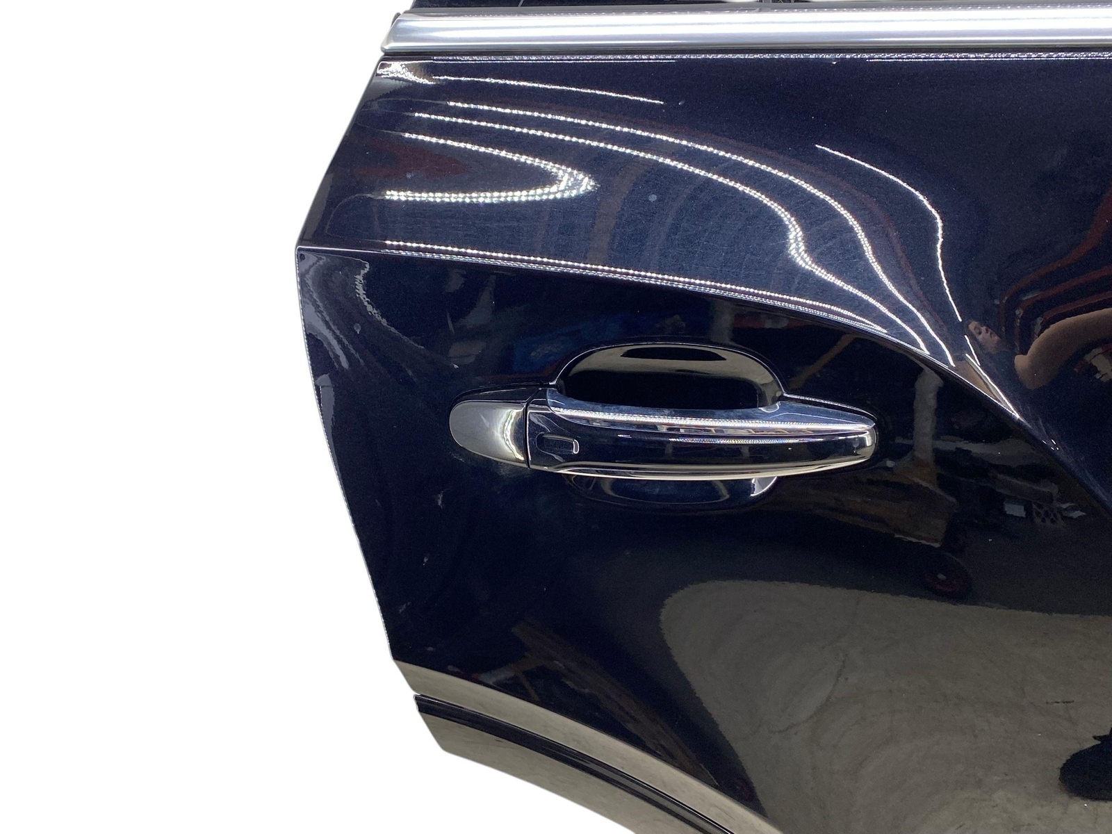 2016-2020 BENTLEY BENTAYGA OEM RIGHT REAR DOOR SHELL ONYX BLACK (6935) W/ HANDLE