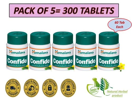 Confido by Himalaya for Super men wellness Pack (60 tablets) , Long Exp